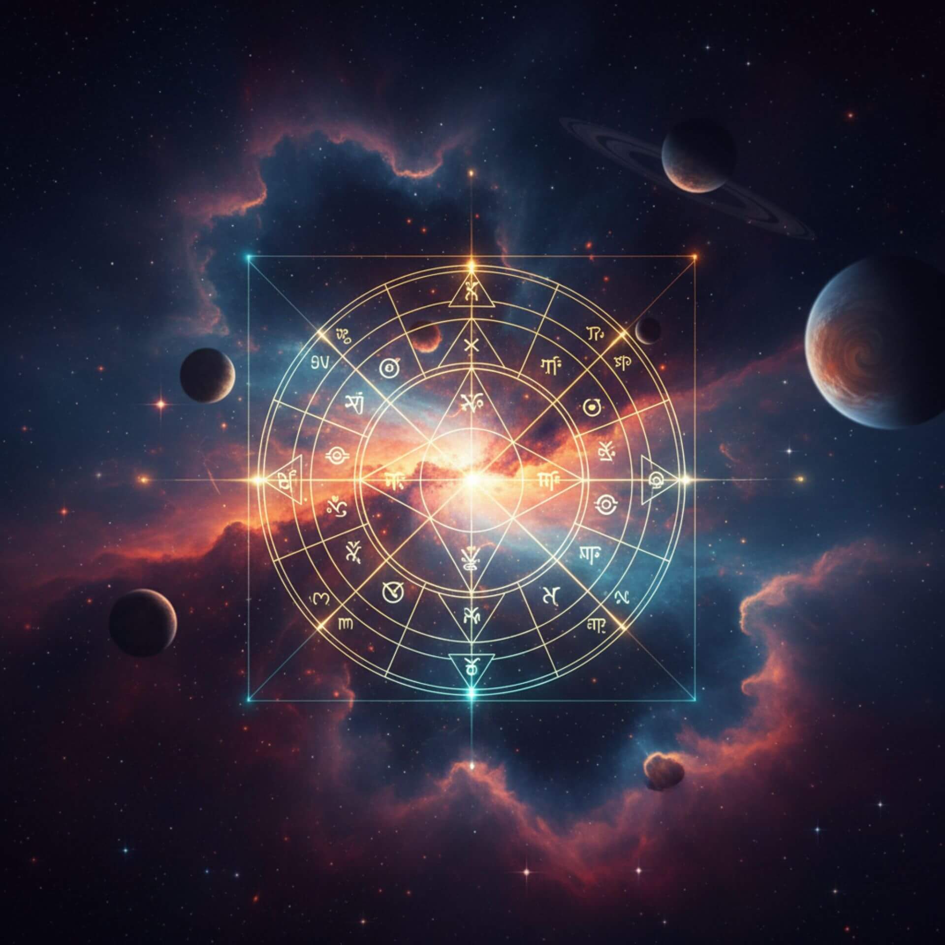 Astrologer in consultation
