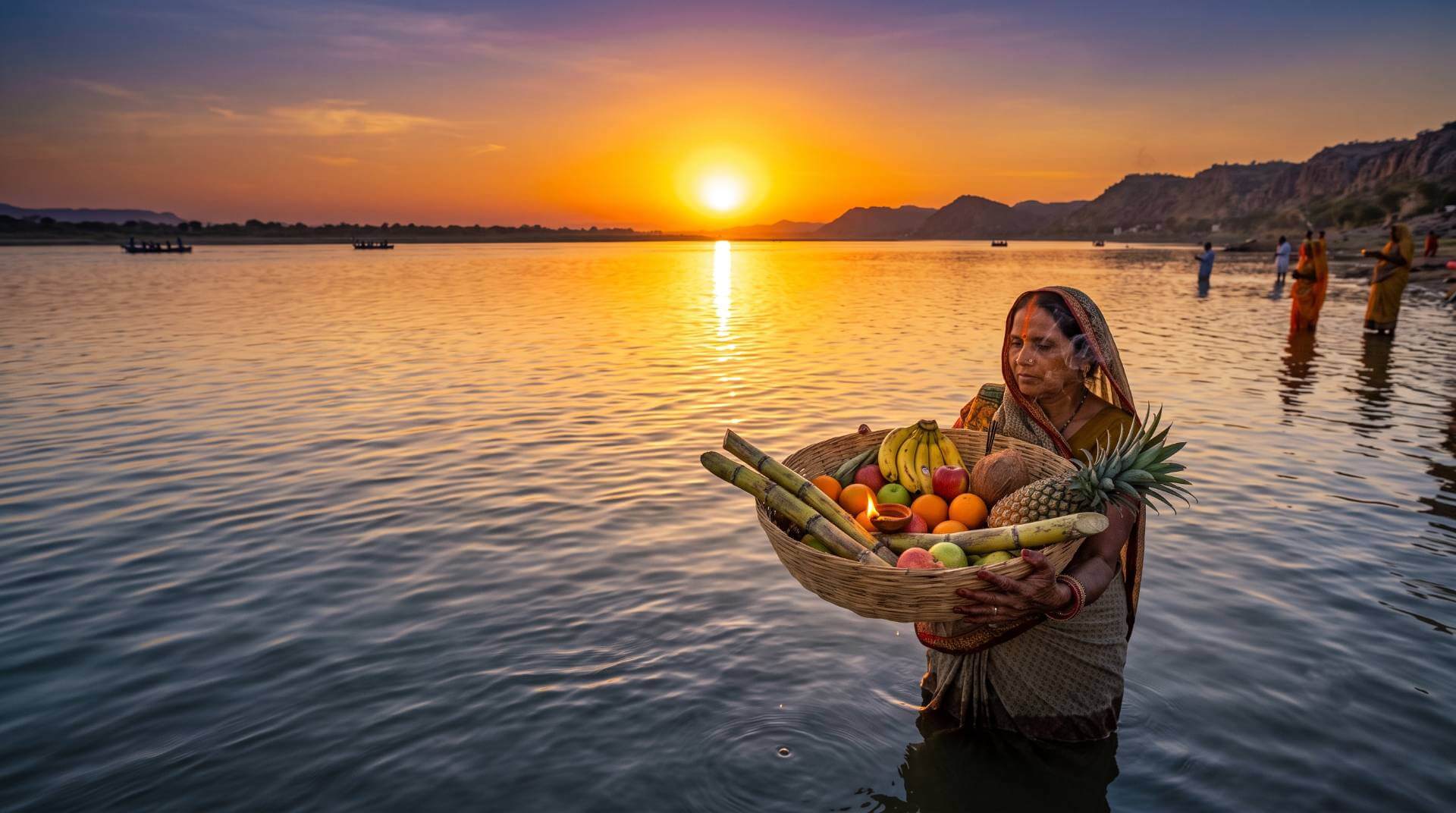 Chhath Puja Arghya